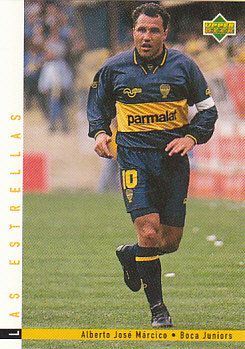 Alberto Jose Marcico Boca Juniors 1995 Upper Deck Futbol Argentina Las Estrellas #178